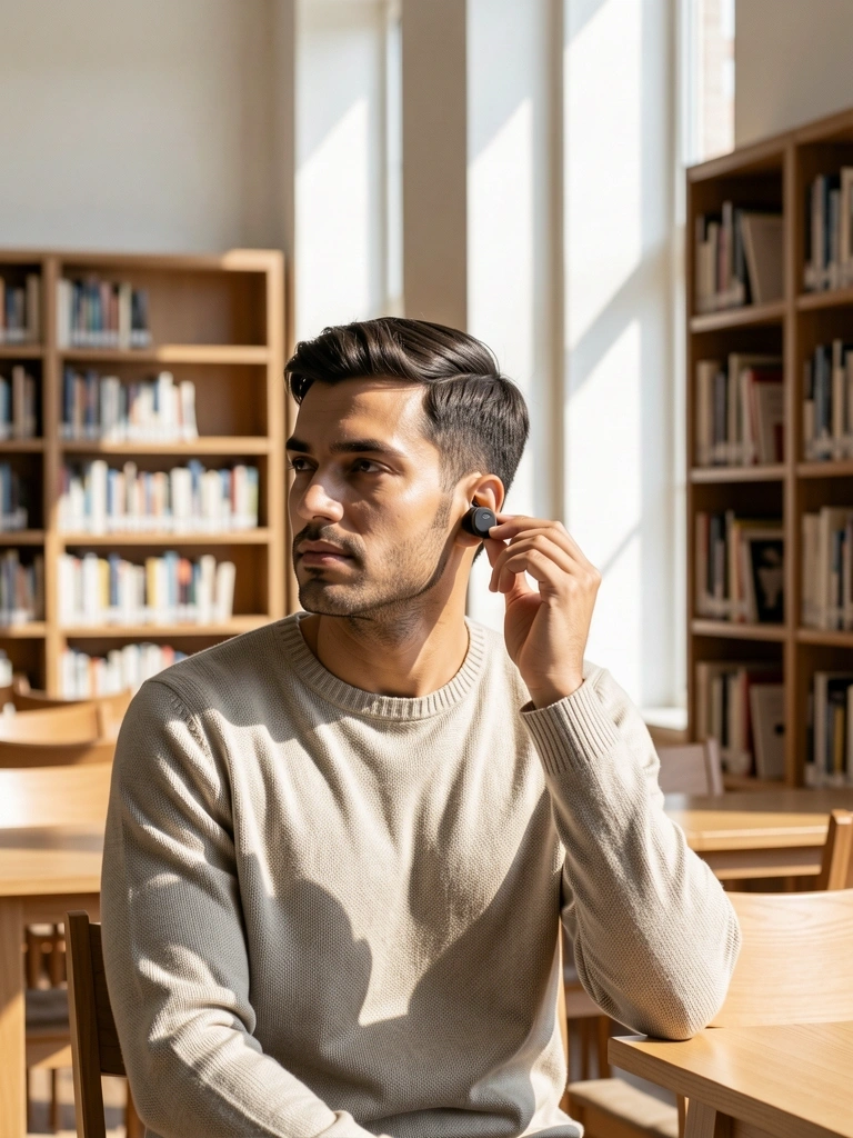 Práctica de protección auditiva en ambientes de estudio