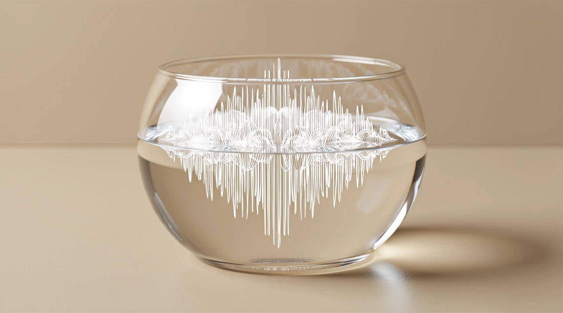 Visualización del sonido y armonía ambiental